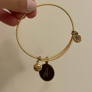 Alex and Ani A Bracelet